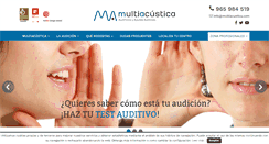 Desktop Screenshot of multiacustica.com