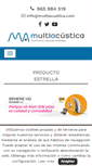 Mobile Screenshot of multiacustica.com